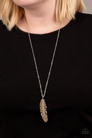 Soaring High - Brown Necklace