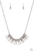 Sparkly Ever After - Gunmetal Necklace