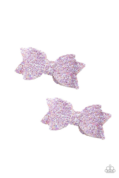 Sprinkle On The Sequins - Purple Hair Clip