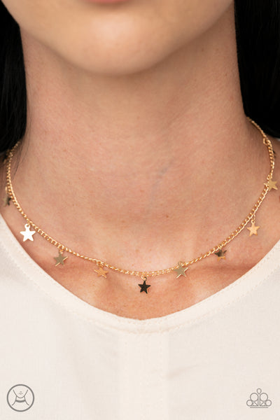 Starry Skies - Gold Necklace