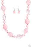 Staycation Stunner - Pink Necklace