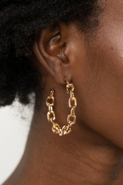 Stronger Together - Gold Earrings