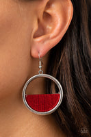 Stuck in Retrograde - Red Earrings