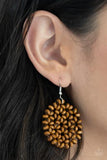 Summer Escapade- Brown Earrings