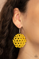 Summer Escapade Yellow Earrings