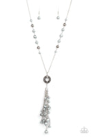 Tasseled Treasure - Silver Necklace