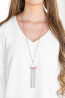 Terra Tassel Red Necklace