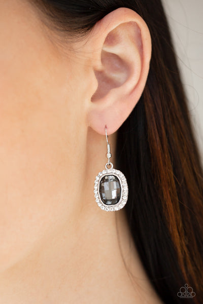 The Modern Monroe - Silver Earrings