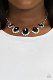 The Queen Demands It - Purple Necklace