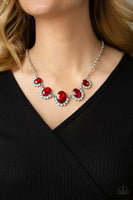 The Queen Demands It - Red Necklace