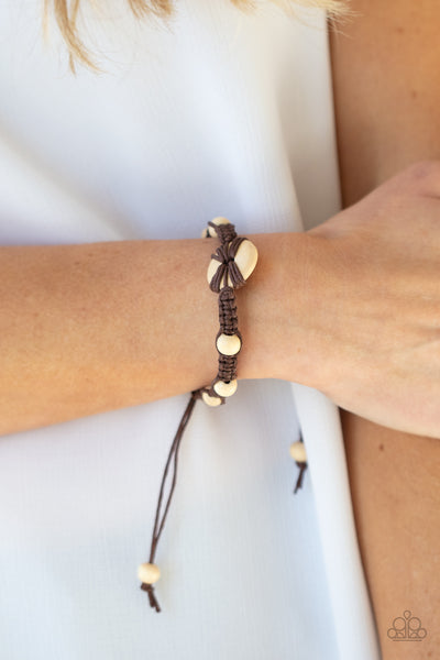 The Road KNOT Taken - Brown Bracelet