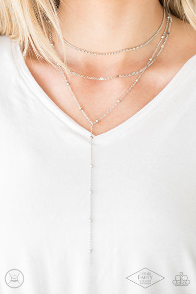 Think Like A Minimalist - Silver Necklace