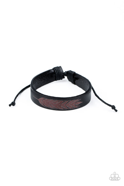 This QUILL All Be Yours - Black Bracelet