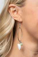 This Too SHELL Pass - Green Earrings