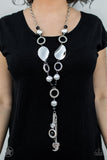 Total Eclipse Of the Heart Silver Necklace