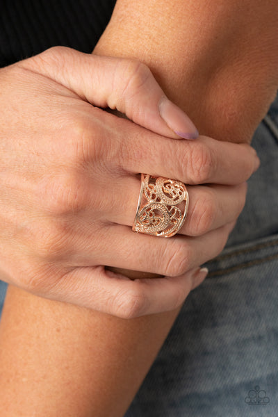 Turning The Tides - Rose Gold Ring