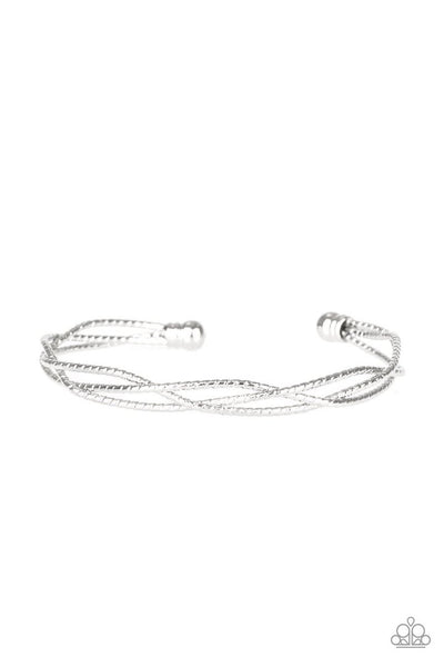 Twist Of The Wrist Silver Bracelet