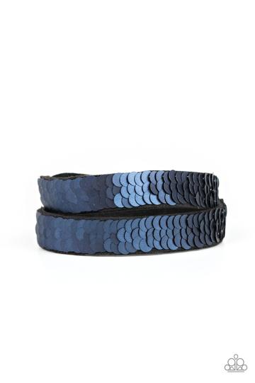 Under The SEQUINS - Blue Urban Bracelet