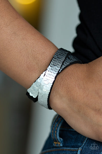 Under The SEQUINS - Silver Urban Bracelet