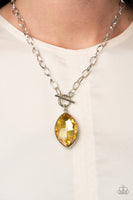 Unlimited Sparkle - Yellow Necklace