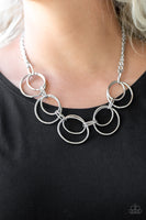 Urban Orbit - Silver Necklace