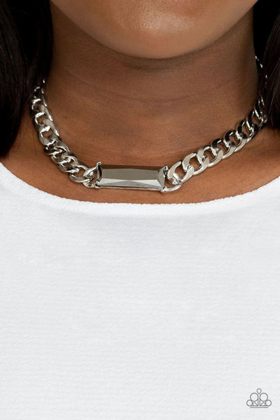 Urban Royalty- Silver Necklace