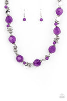 Vidi Vici VACATION - Purple Necklace