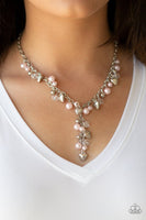 Vintage Heartthrob White Necklace