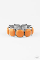 Vivacious Volume Orange Bracelet