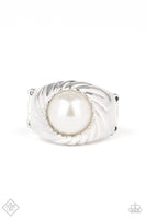Wall Street Whimsical- White Pearl Ring