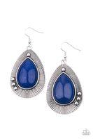 Western Fantasy - Blue Earrings