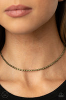 When in CHROME - Brass Necklace