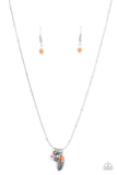 Wildly WANDER-ful - Orange Necklace