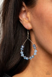 Wink Wink- Blue Earrings