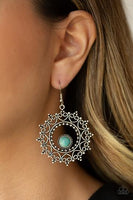 Wreathed In Whimsicality Blue Earring