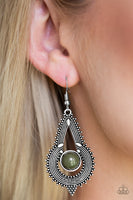 Zoomin Zumba - Green Earrings