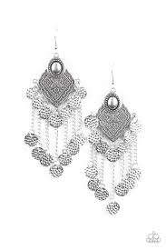 Garden Explorer Silver Earring