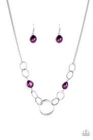 Lead Role Purple Necklace