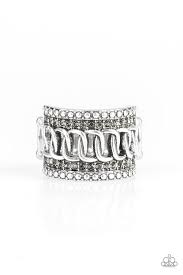 Out For The Count Silver Ring