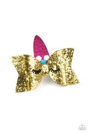 Just Be a You-nicorn Gold Hair Clip