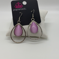 Color Me Cool- Purple Earring