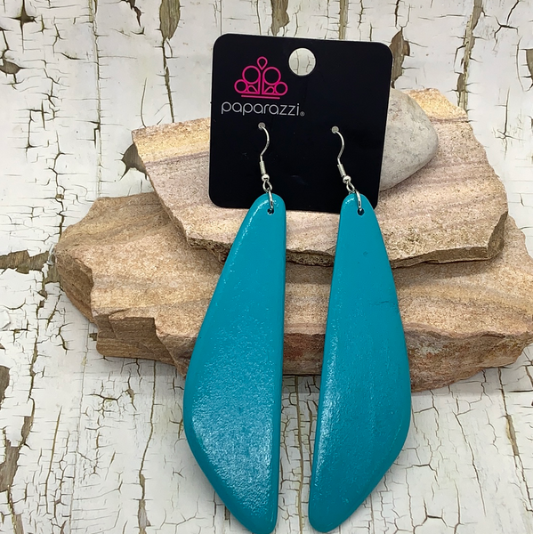 Scuba Dream - Blue Earrings