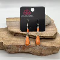 Courageously Canyon - Orange Earring