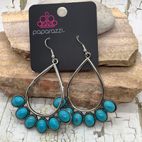 Stone Sky - Blue Earring