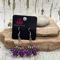 Terra Tribe Purple Earring