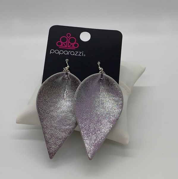 Enchanted Shimmer Purple Earring