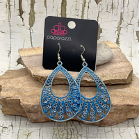 Flamingo Flamenco Blue Earring