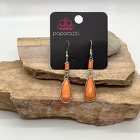 Courageously Canyon - Orange Earring