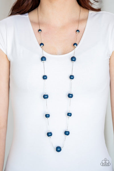 5th Ave Frenzy Blue Necklace